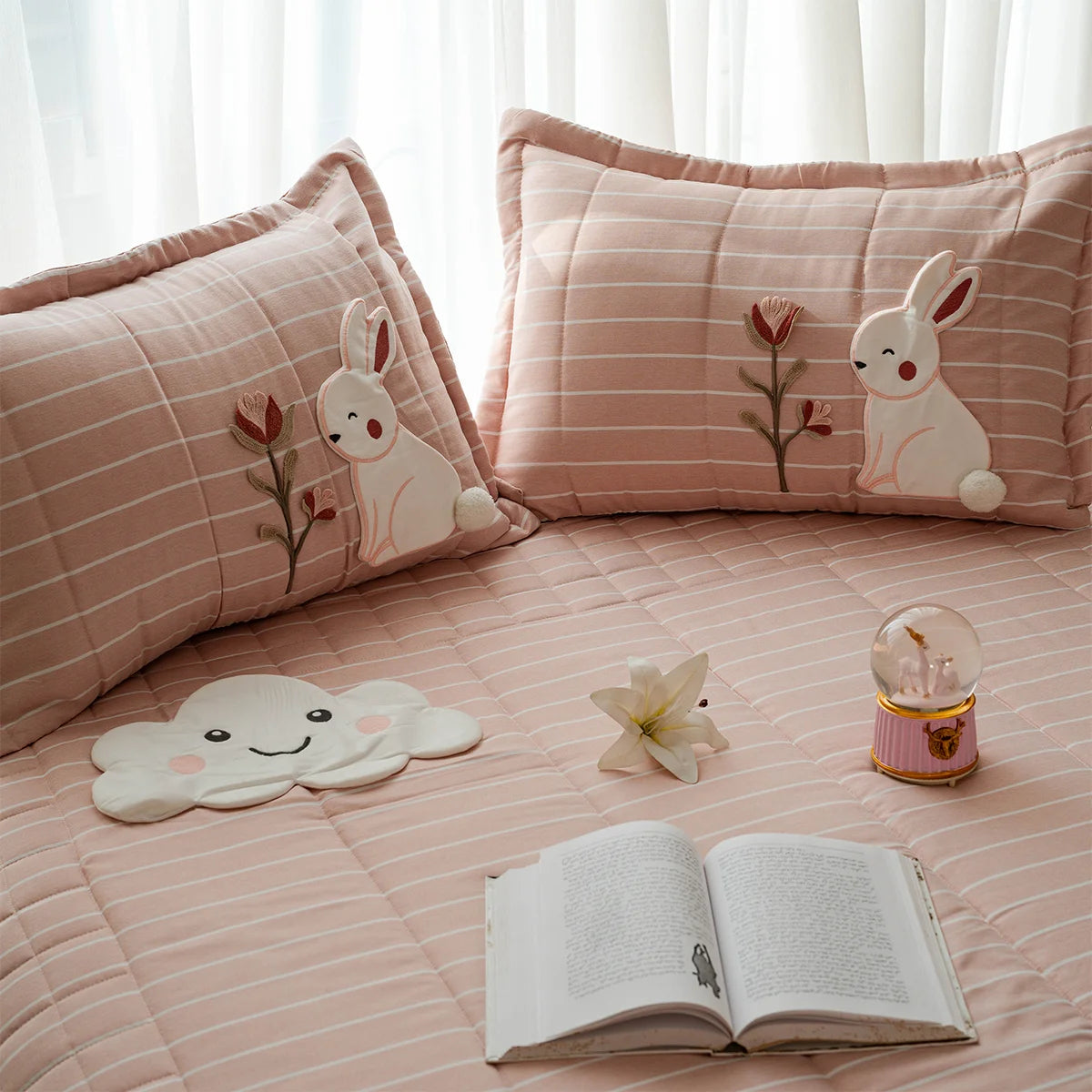 Bunny Cotton Kids Coverlet