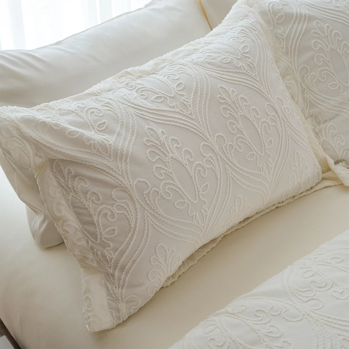 Medallion Embroidered Bedding Set