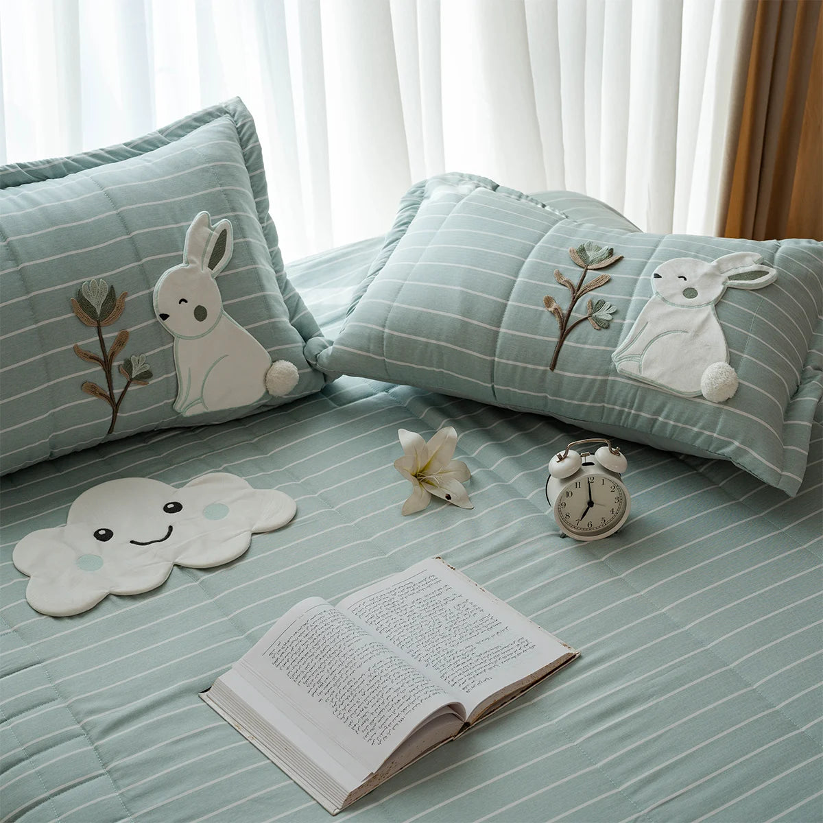 Bunny Cotton Kids Coverlet