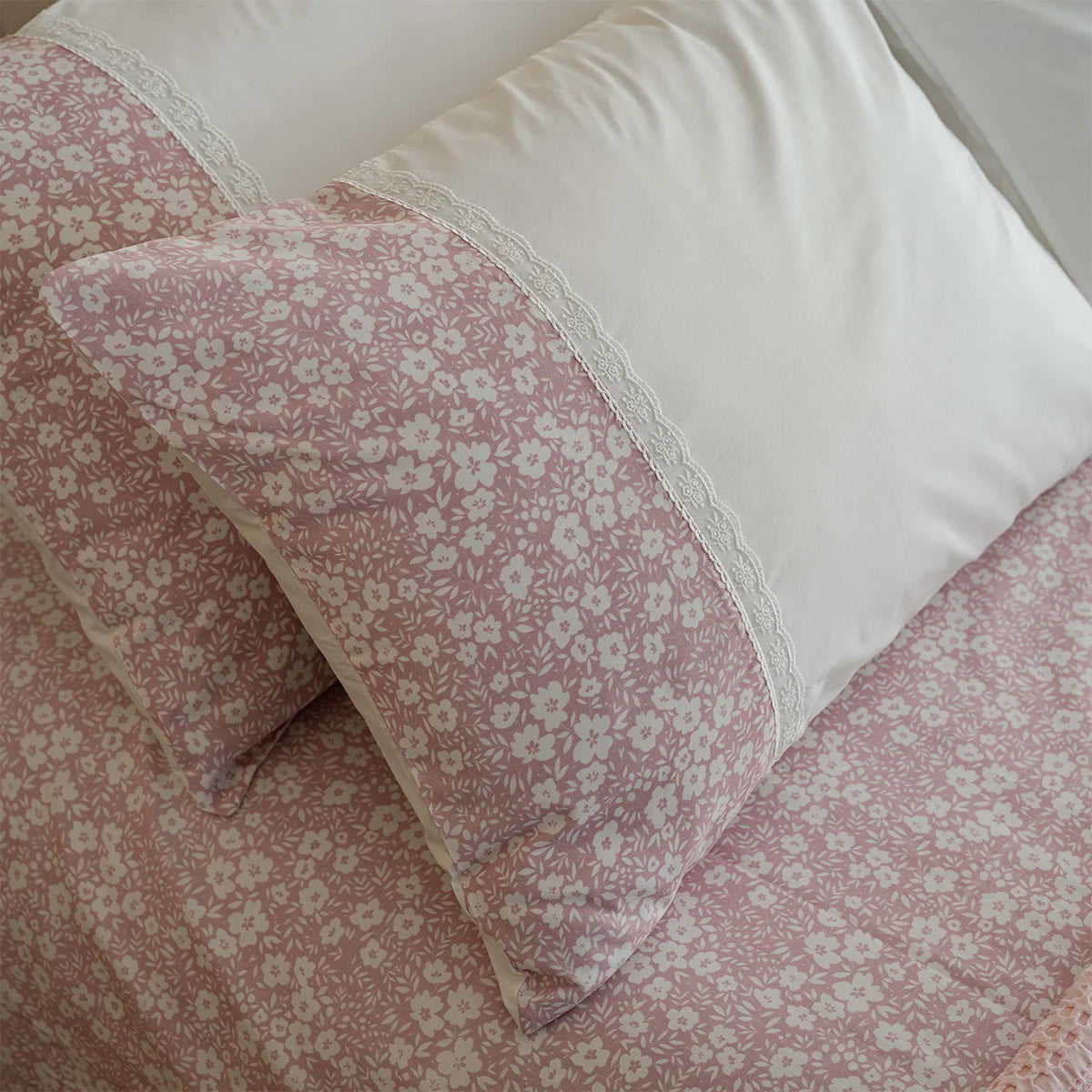 Ditsy Jacquard Cotton Sheet Set