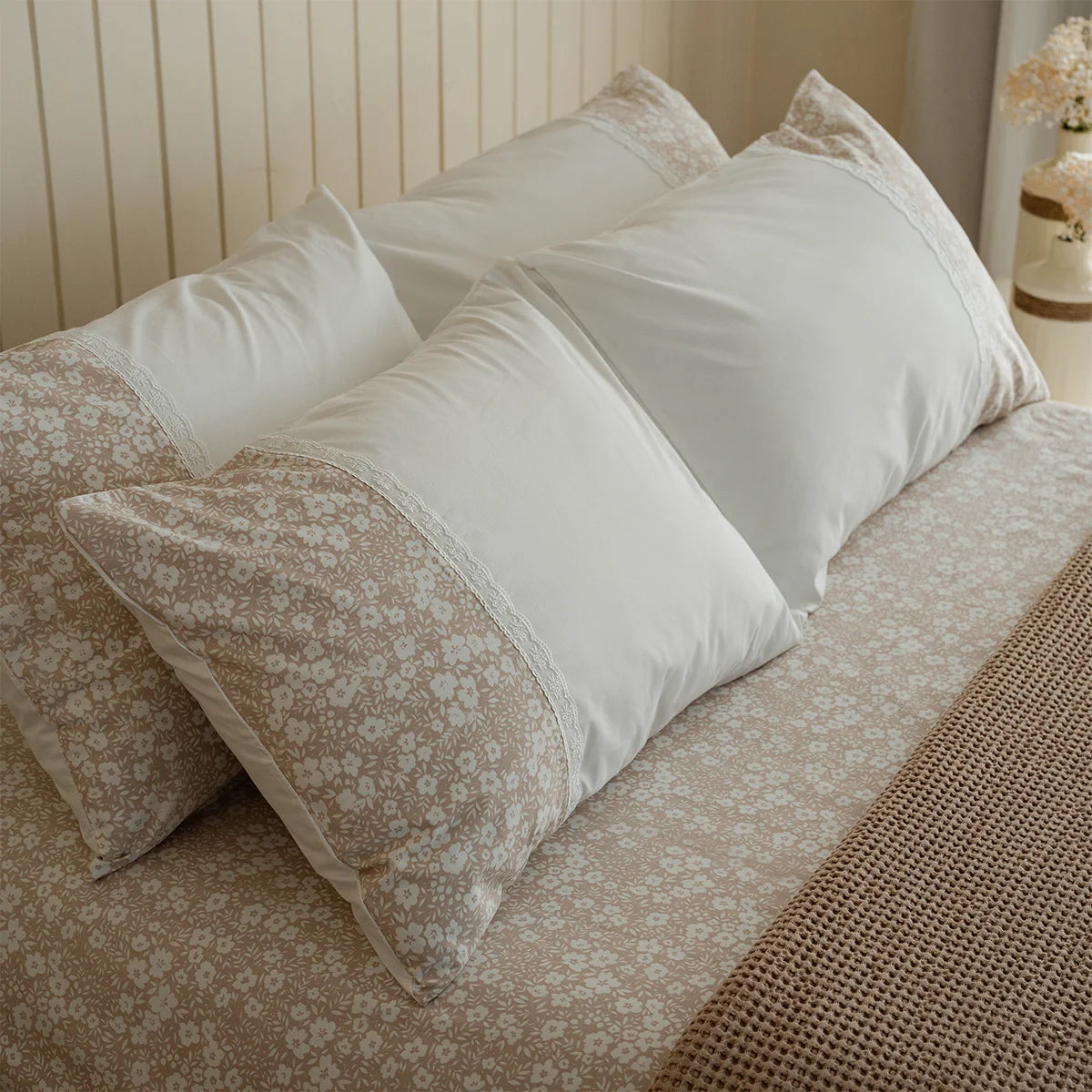 Ditsy Jacquard Cotton Sheet Set