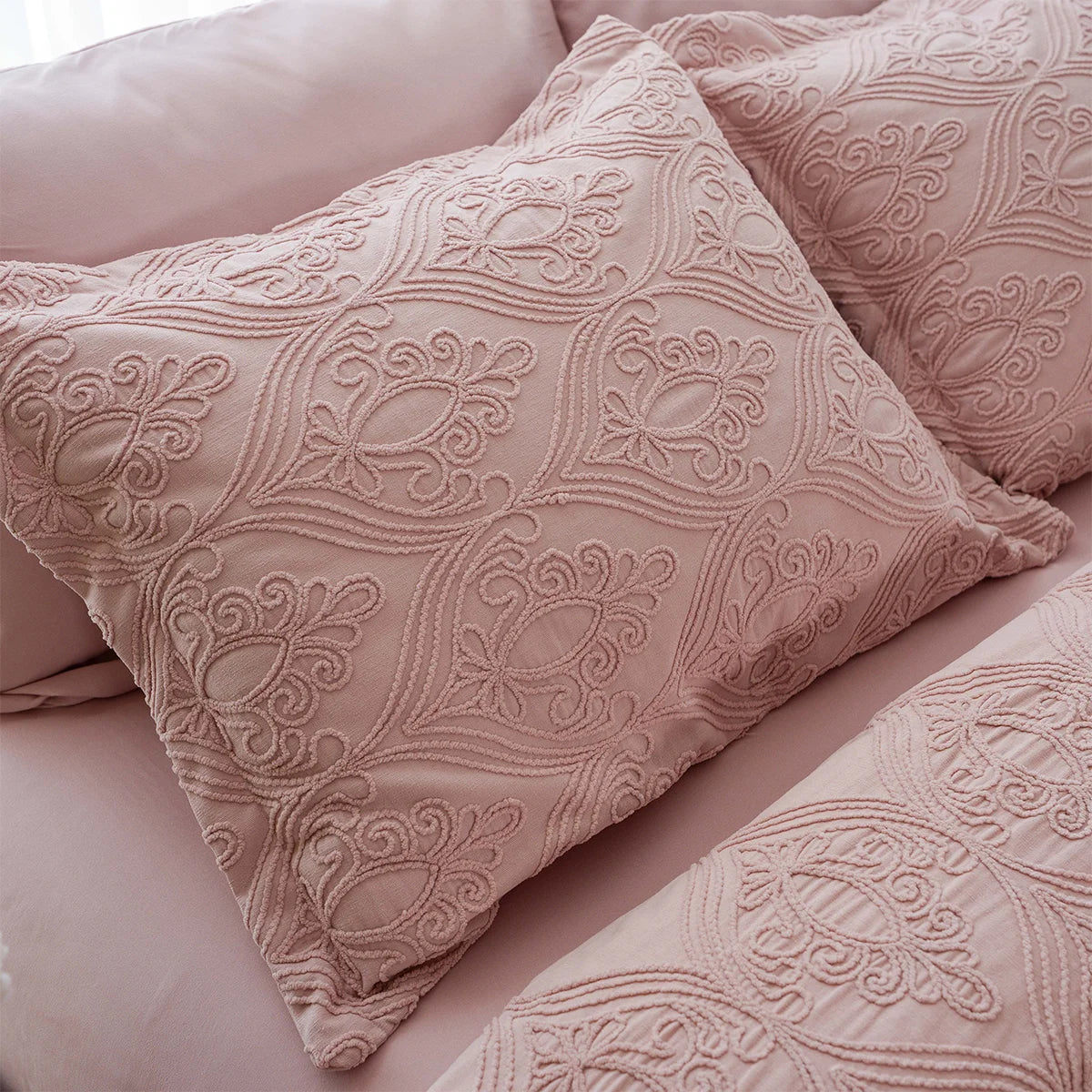 Medallion Embroidered Bedding Set