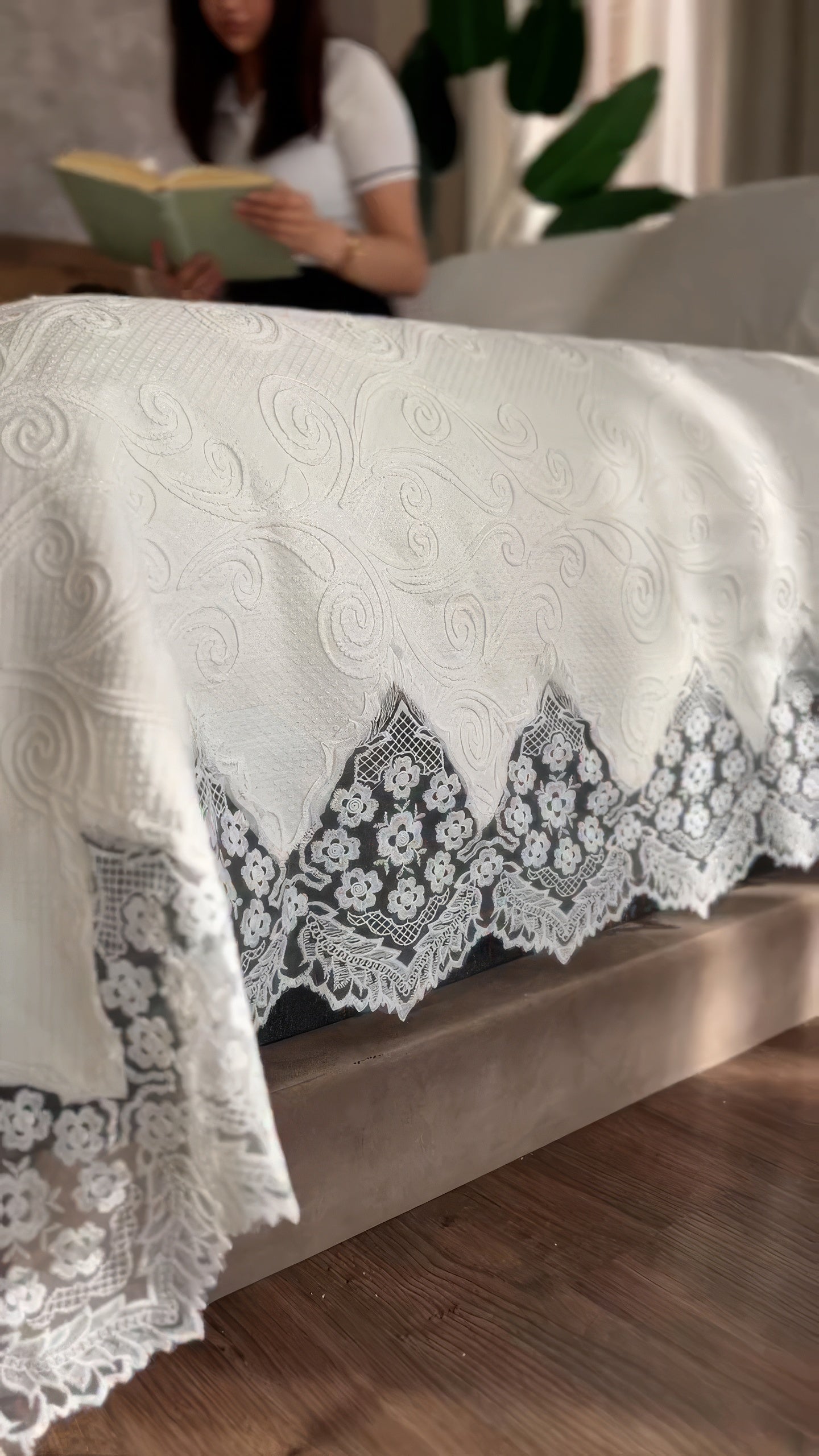 GZ Aminea Bedspread Set 6 Pieces – طقم مفرش سرير أمينة 6 قطع