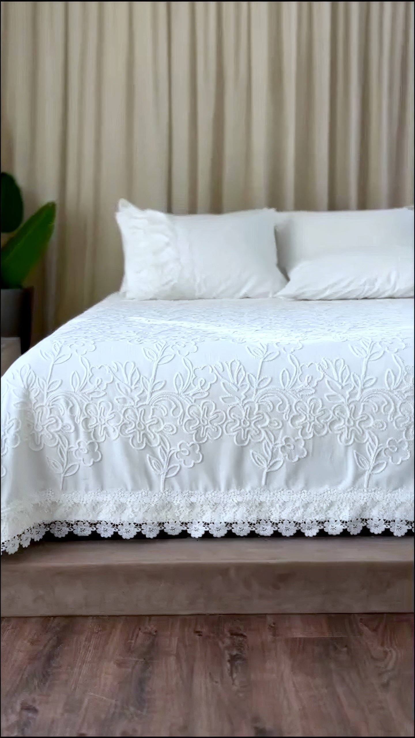 GZ Naia Bedspread Set 6 Pieces – طقم مفرش سرير 6 قطع